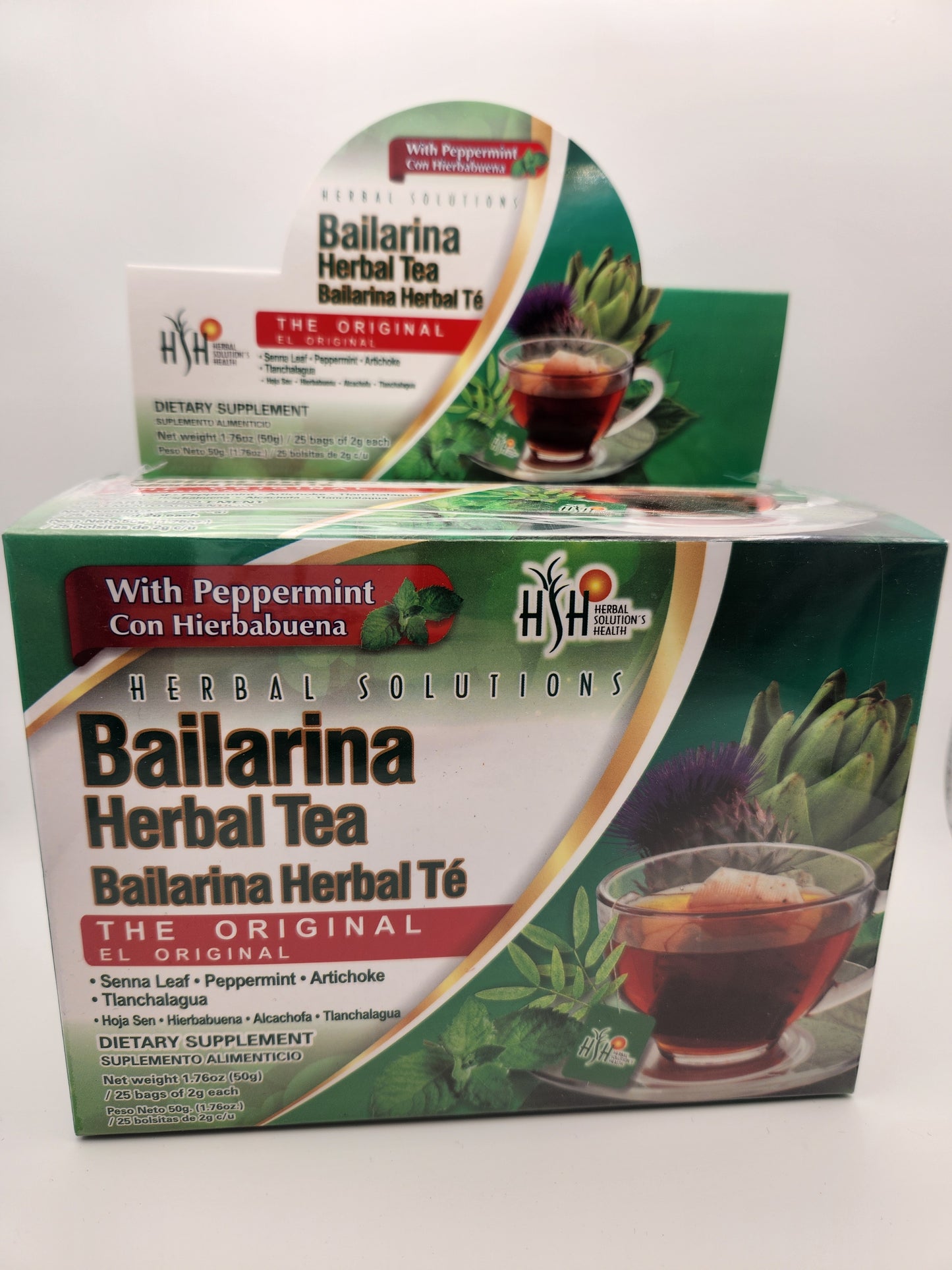Bailarina Herbal Te 1.76oz 25 bolsitas