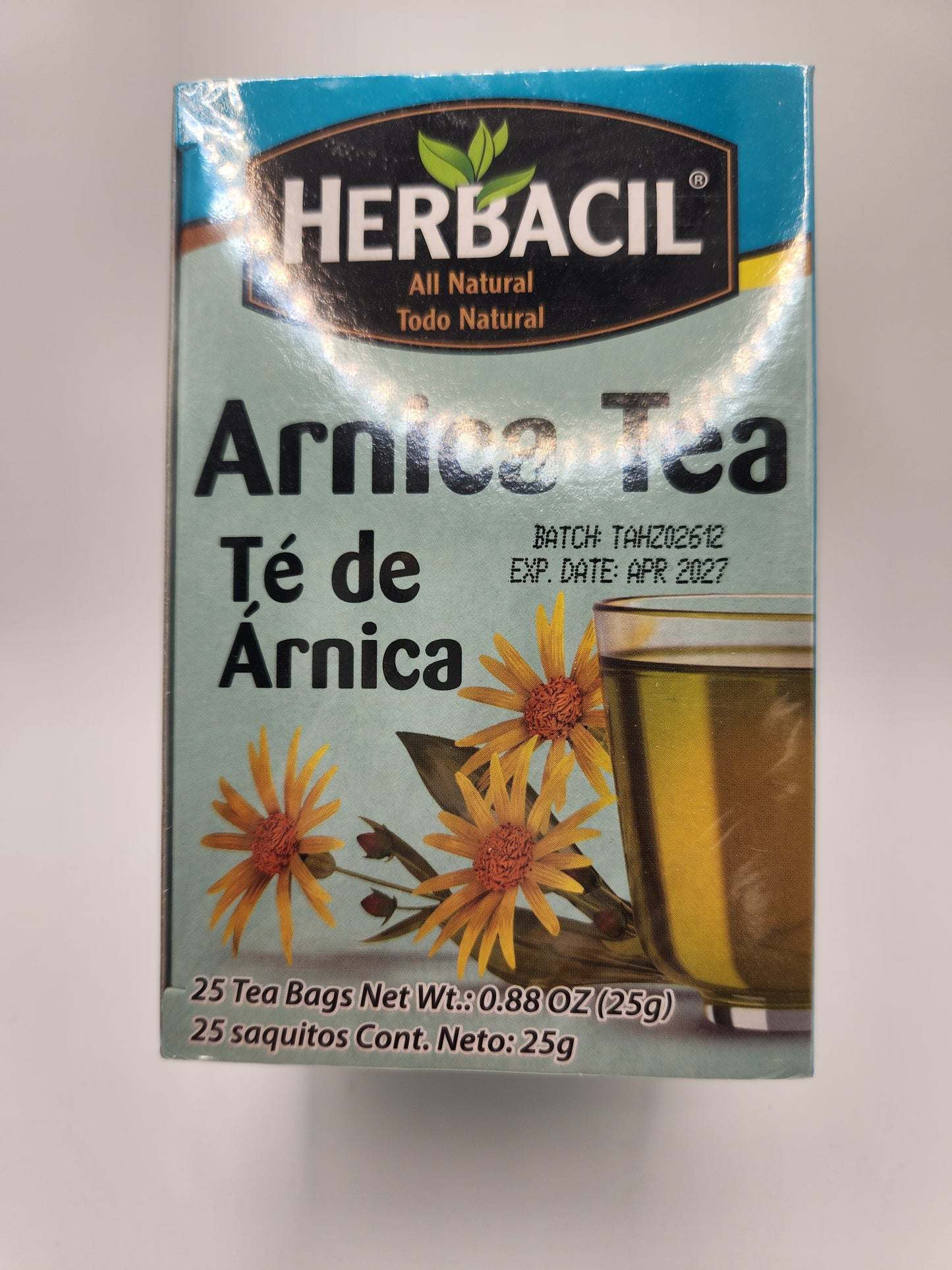 Te de Arnica Herbacil 0.88oz 25saquitos