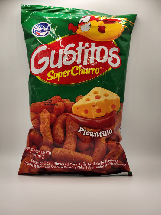 Gustitos Super Churro Picantillo 2.5oz