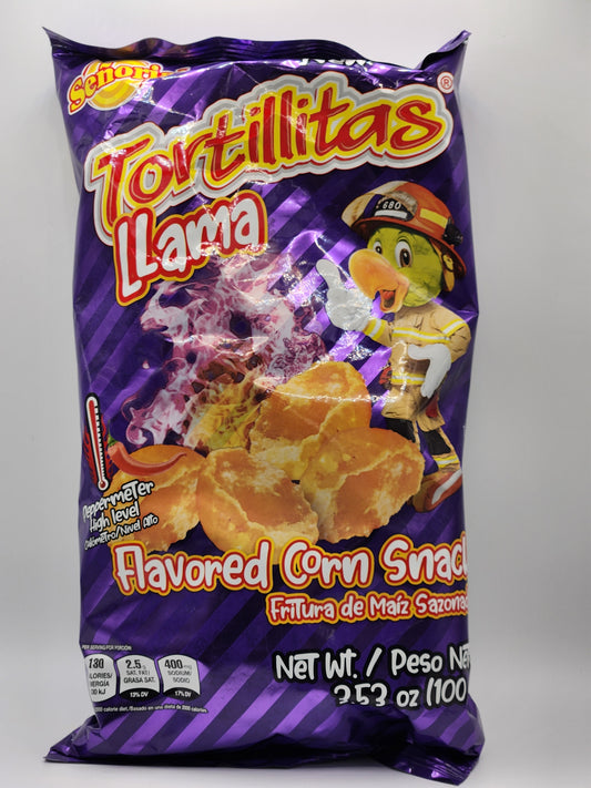Tortillitas Llama Picante 3.53oz
