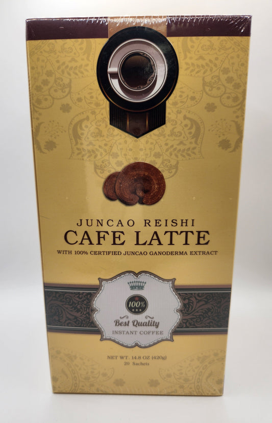 Juncao Reishi Cafe Latte 14.8oz