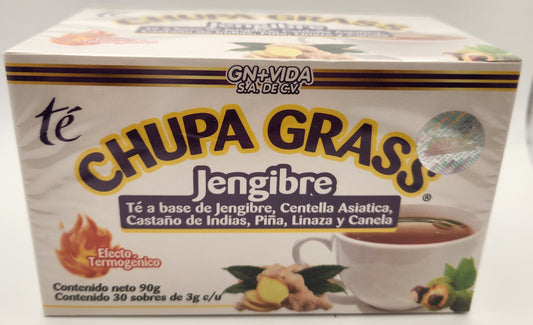Te Chupa Grass de Jengibre 30 sobres