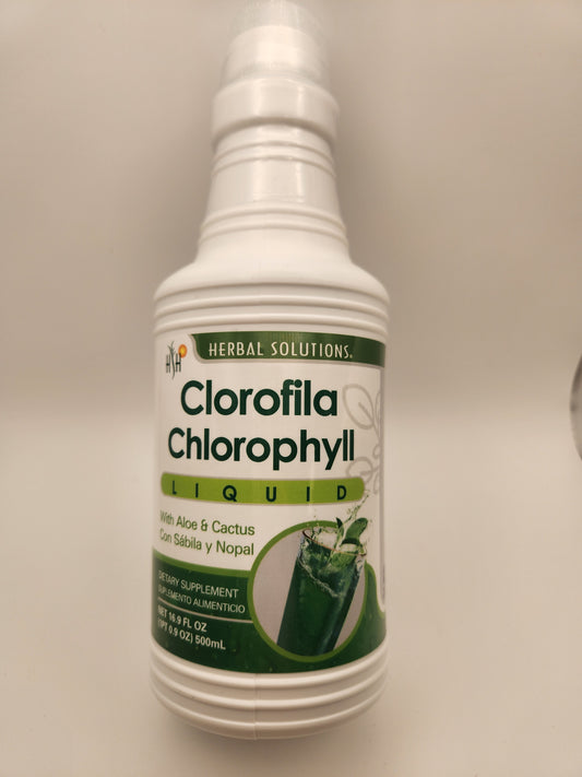 Clorofila con Aloe y Cactus 16.9oz