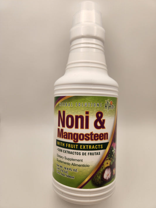 Noni y Mangosteen con Extracto de Frutas 16.9oz