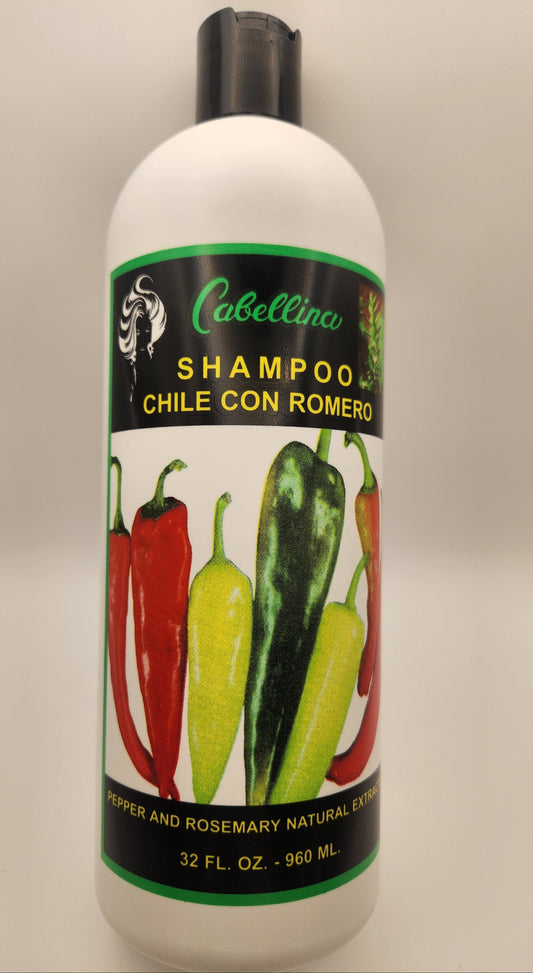 Cabellina Shampoo Chile/Romero 32oz