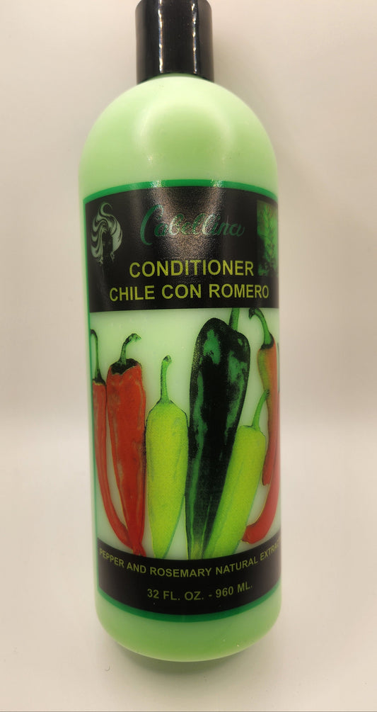 Cabellina Acondicionador Chile con Romero 32oz