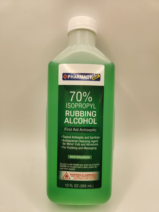 Rubbing Alcohol Wintergreen 12oz *Pick up Only*