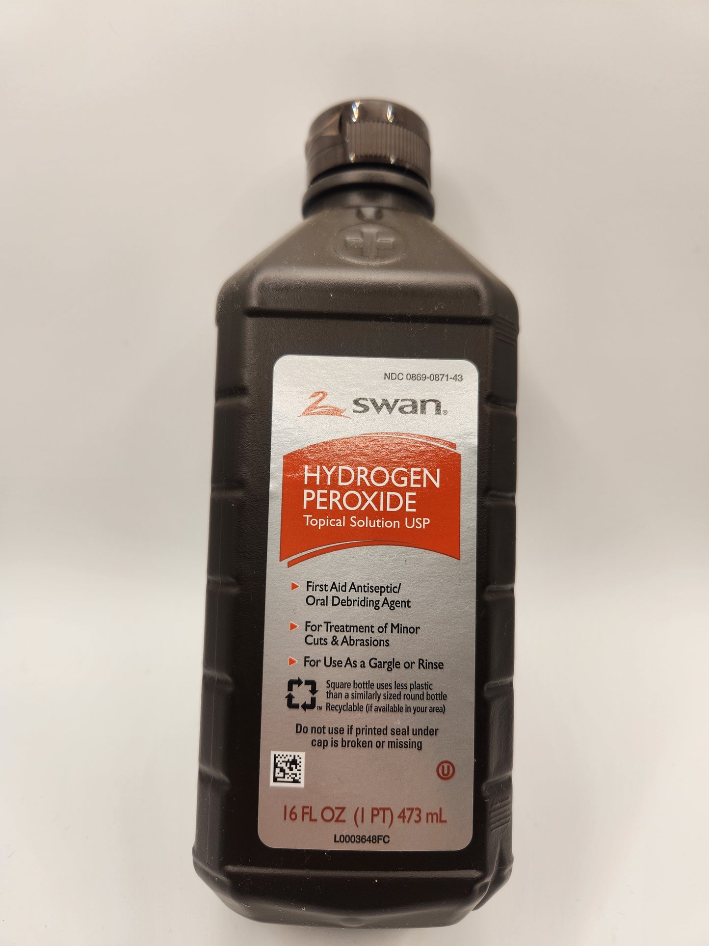 Agua Oxigenada 16oz