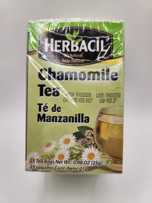 Te de Manzanilla Herbacil 0.88oz 25saquitos